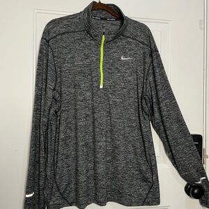 Nike quarter zip running shirt long sleeve